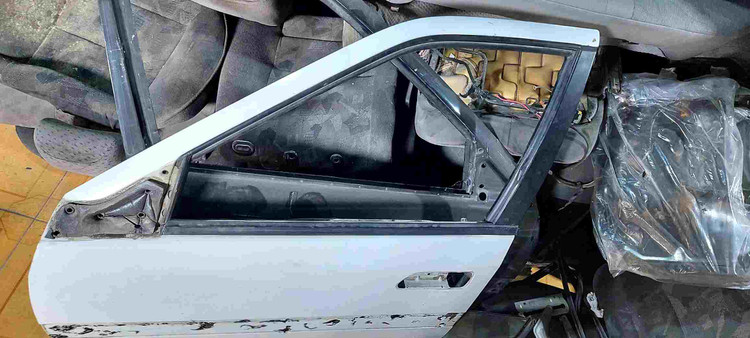 درب جلو چپ زانتیا استوک بی رنگ فرانسه